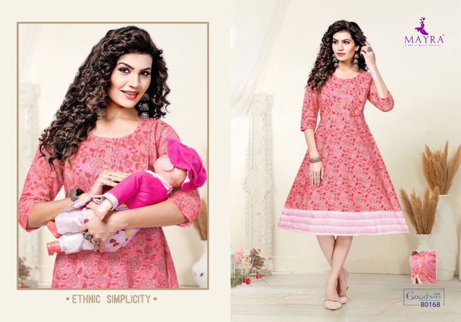 Good News Vol 3 By Mayra Feeding Designer Kurtis Catalog